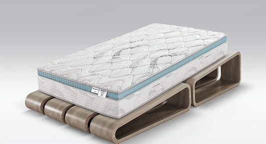 Dafne Italian Design Materasso Una Piazza e Mezza Ortopedico in Eliocell (cm. 120 x 190 x 24h)