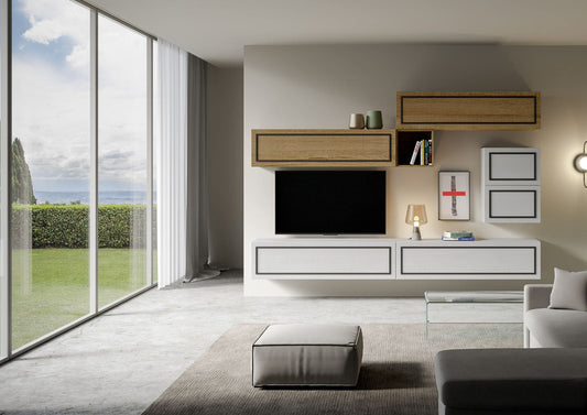Dafne Italian Design Libreria Composizione A10EV L.308 P.39,5