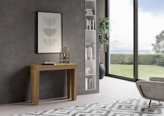 Dafne Italian Design Consolle allungabile Spimbo Small Quercia Natura (allungabile fino a 198 cm)