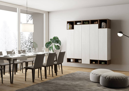 Dafne Italian Design Libreria Composizione A35 L.200 H.194