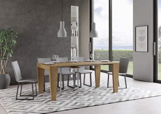 Dafne Italian Design Consolle allungabile Spimbo Small Quercia Natura (allungabile fino a 198 cm)