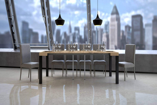 Dafne Italian Design Consolle allungabile Everyday Quercia Natura