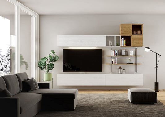 Dafne Italian Design Libreria Composizione A36 L.308 H.175