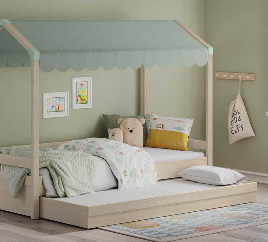 Dafne Italian Design Letto Estraibile Montes Natural