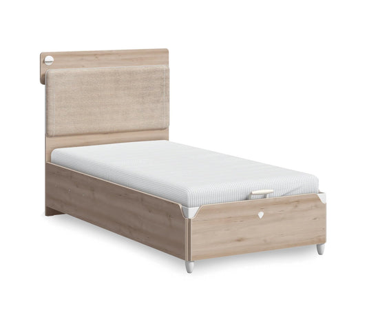 Dafne Italian Design Letto Line Duo con Rete (100x200 Cm)