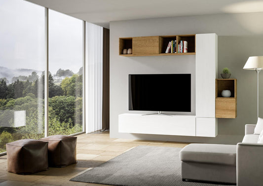 Dafne Italian Design Libreria Composizione A49 L.254 H.214 P.39,5