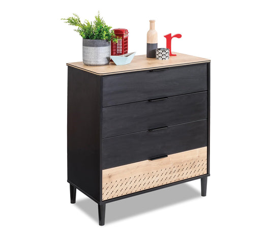Dafne Italian Design Comò Black