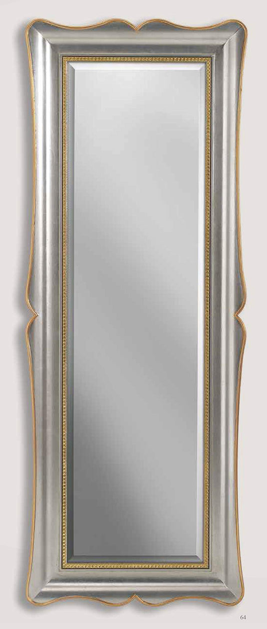 Dafnedesign.Com - specchiera (Art.SP 6450) in Foglia Oro 24 kt e Argento 925 - Made in Italy (LXI)