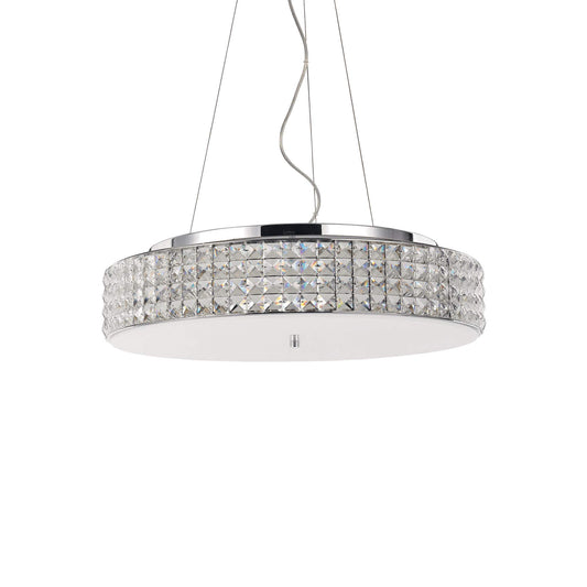 Dafne Italian Design Lampadario a 9 luci - Cromo