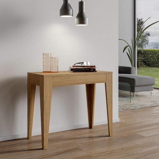 Dafne Italian Design Consolle Allungabile Isotta Quercia Natura
