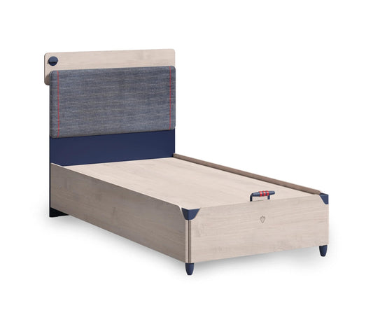 Dafne Italian Design Letto Line Trio con Rete (100x200 Cm)