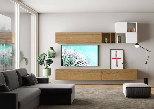 Dafne Italian Design Libreria Composizione A36 L.308 H.174
