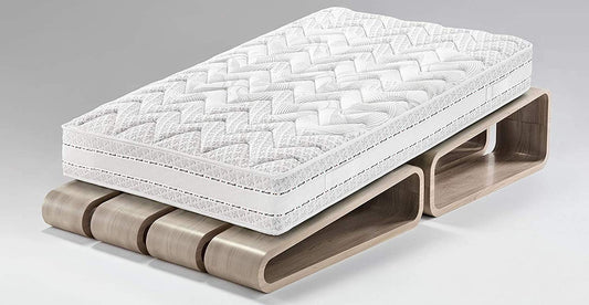 Dafne Italian Design Materasso Una Piazza e Mezza Ortopedico con Molle insacchettate (cm. 120 x 190 x 23h)