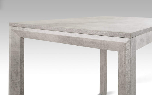 Dafne Italian Design Tavolo allungabile Cemento (cm. 130 x 85 x 75h)