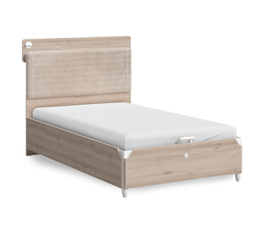Dafne Italian Design Letto Linea Duo con Rete (120x200 Cm)