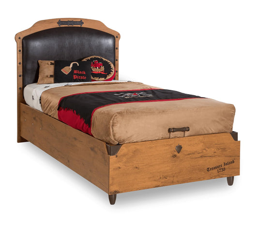 Dafne Italian Design Letto Pirata con Base (100x200 Cm)