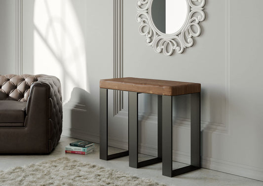Dafne Italian Design Consolle allungabile Sintesi Art Telaio Antracite