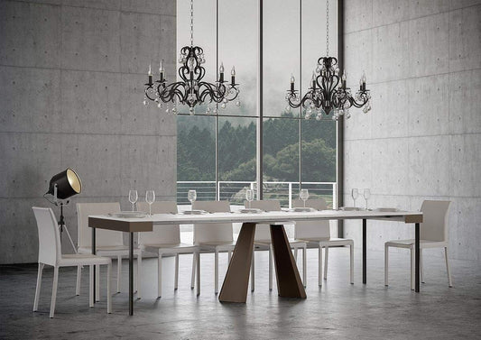 Itamoby Diamante Consolle Allungabile, Pannelli di nobilitato