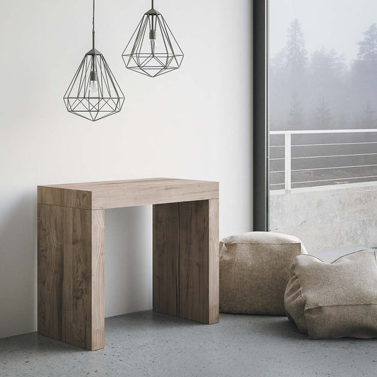 Dafne Italian Design Consolle allungabile Twist Rovere Natura