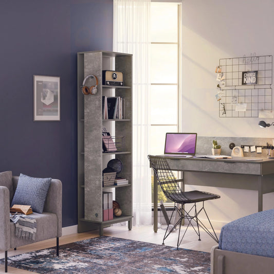 Dafne Italian Design Libreria Space Gray