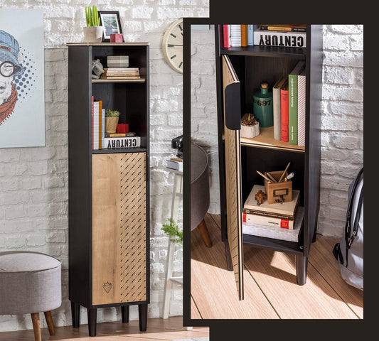 Dafne Italian Design Libreria Black
