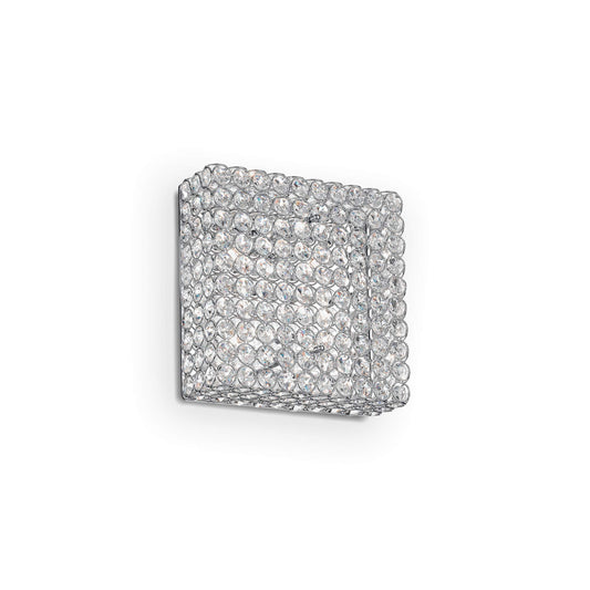 Dafne Italian Design Plafoniera 4 luci - Cromo