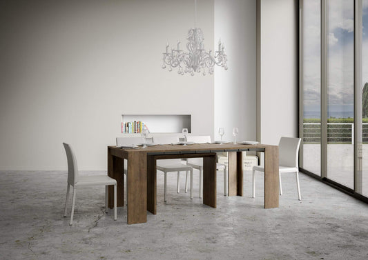 Dafne Italian Design Consolle allungabile Mia Small Noce