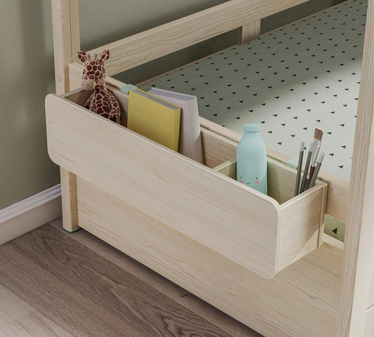 Dafne Italian Design Mobile Box Montes Natural