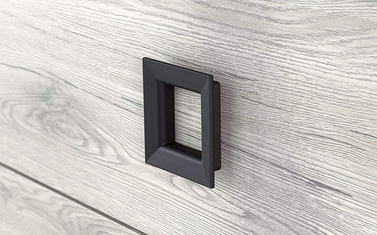 Dafne Italian Design Cassettiera da bagno con 6 cassetti misura cm. 60 x 44 x 126h.- finitura grigio e nero con maniglie quadrate nere. Mobile di altissima qualità.