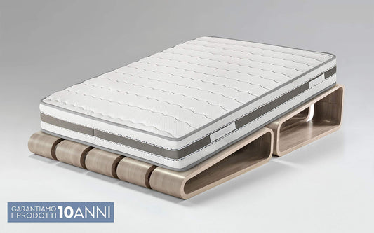 Dafne Italian Design Materasso Matrimoniale Ortopedico con Maxi Molle (cm. 160 x 190 x 25h)