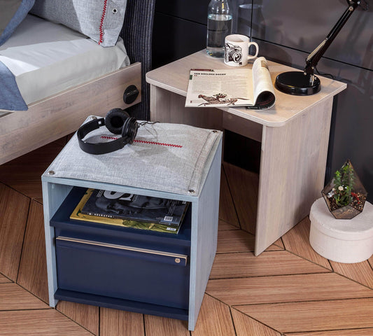 Çilek Comodino Trio con Ripiano