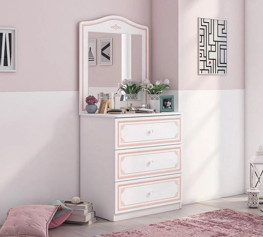 Dafne Italian Design Comò Selena Rosa