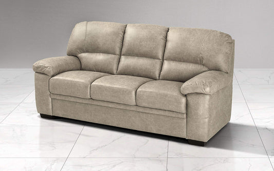 Dafne Italian Design Divano a 3 posti. Tessuto Tay Tay Sand (cm. 208 x 95 x 90h)