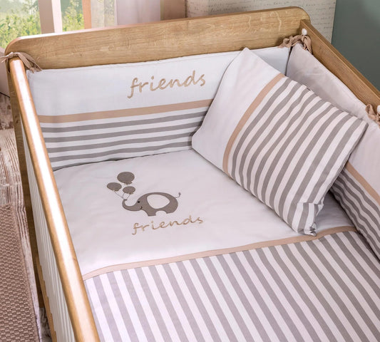 Dafne Italian Design Set di Biancheria da Letto per Bambini assonnati 75x115 Cm