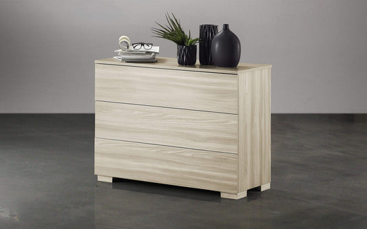 Dafne Italian Design Camera Completa - Effetto Olmo Naturale (cm. 183 x 55 x 247h)