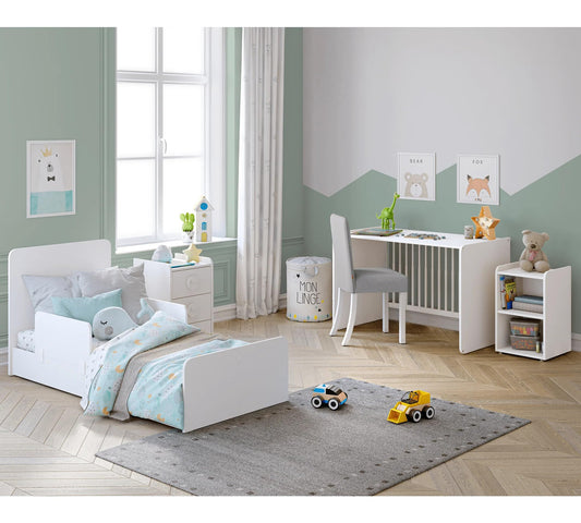 Dafne Italian Design Lettino trasformabile in Baby Cotton (70x115-70x160 Cm)