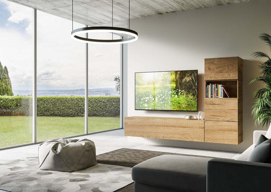Dafne Italian Design Libreria Composizione A09 L.234 H.160 P.39,5