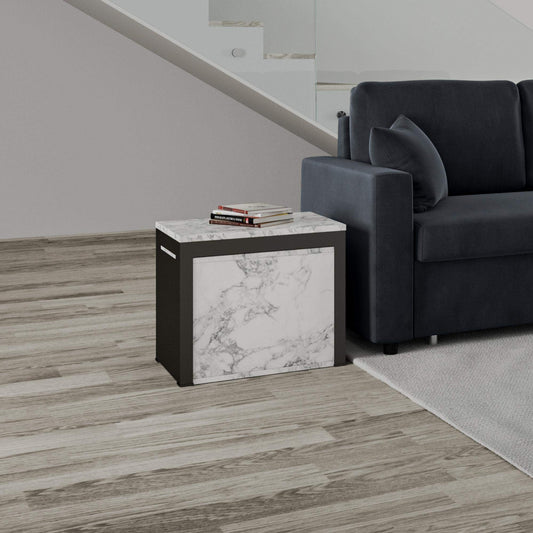 Dafne Italian Design Panca Walk allungabile Marno Telaio Antracite