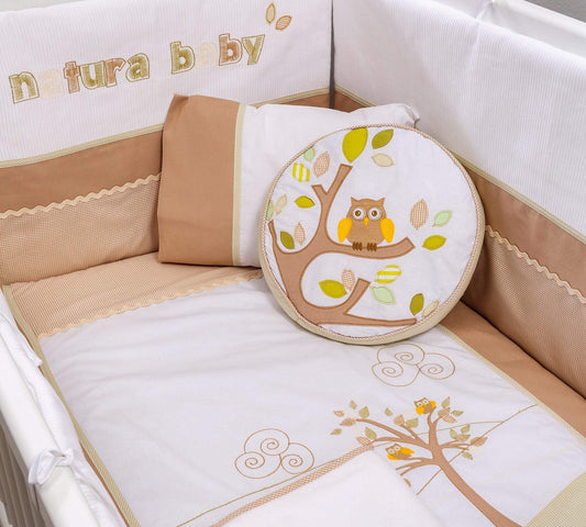 Çilek Set di Biancheria da Letto Natura Baby 75x115 Cm