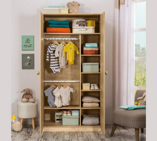 Dafne Italian Design Armadio 2 Ante Mocha