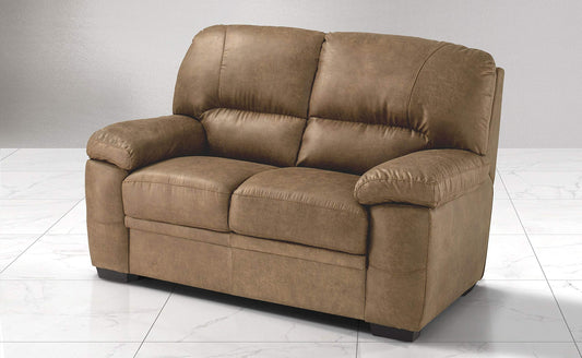 Dafne Italian Design Divano a 2 posti. Tessuto Tay Tay Camel (cm. 159 x 92 x 92h)