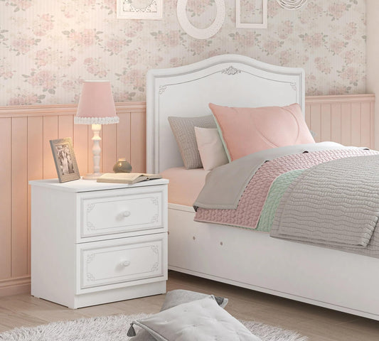 Dafne Italian Design Comodino Selena Grey (Grigio)