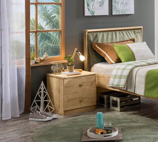 Dafne Italian Design Comodino Mocha