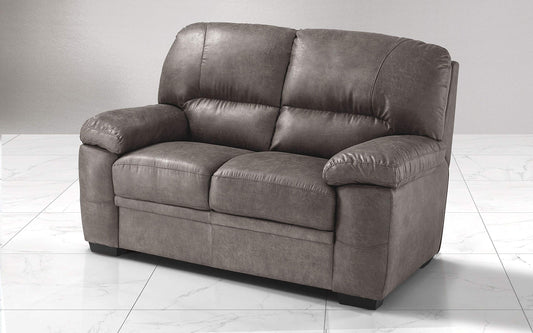 Dafne Italian Design Divano a 2 posti. Tessuto Tay Tay Elephant (cm. 159 x 92 x 92h)