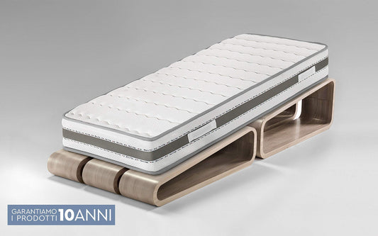 Dafne Italian Design Materasso Singolo Ortopedico con Maxi Molle (cm. 80 x 190 x 25h)