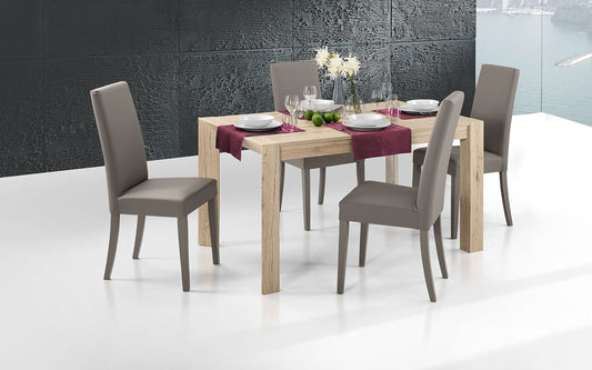 Dafne Italian Design Tavolo allungabile Effetto Quercia (cm. 160 x 90 x 75h)