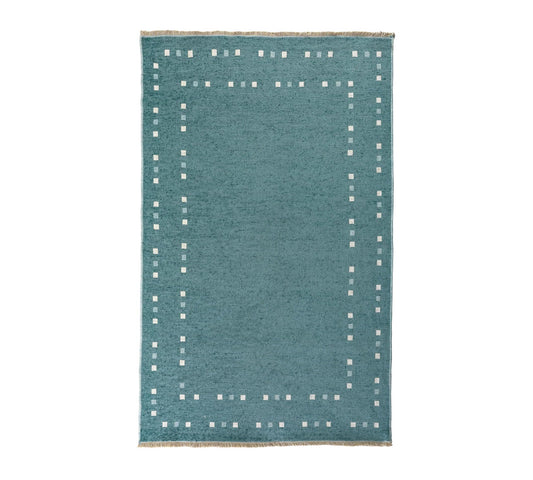 Dafne Italian Design Punto Tappeto Turchese (115x180 Cm)