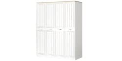 Dafne Italian Design Mango Armadio 4 Ante XL [LVT]