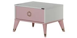 Dafne Italian Design Comodino rosa Oscar [LVT]