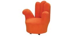 Dafne Italian Design Divano Luis Hand Arancio [LVT]